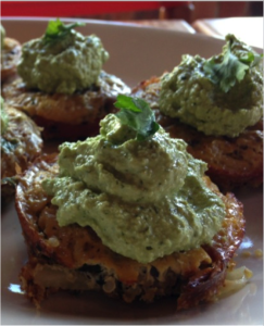 Muffins Vegetales, Quinoa y Pesto